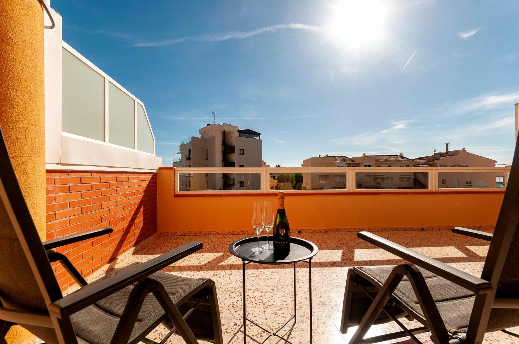 Primera Linea, Gran Terraza, Maravillosas Vistas, Alto Standing Villajoyosa Exterior foto