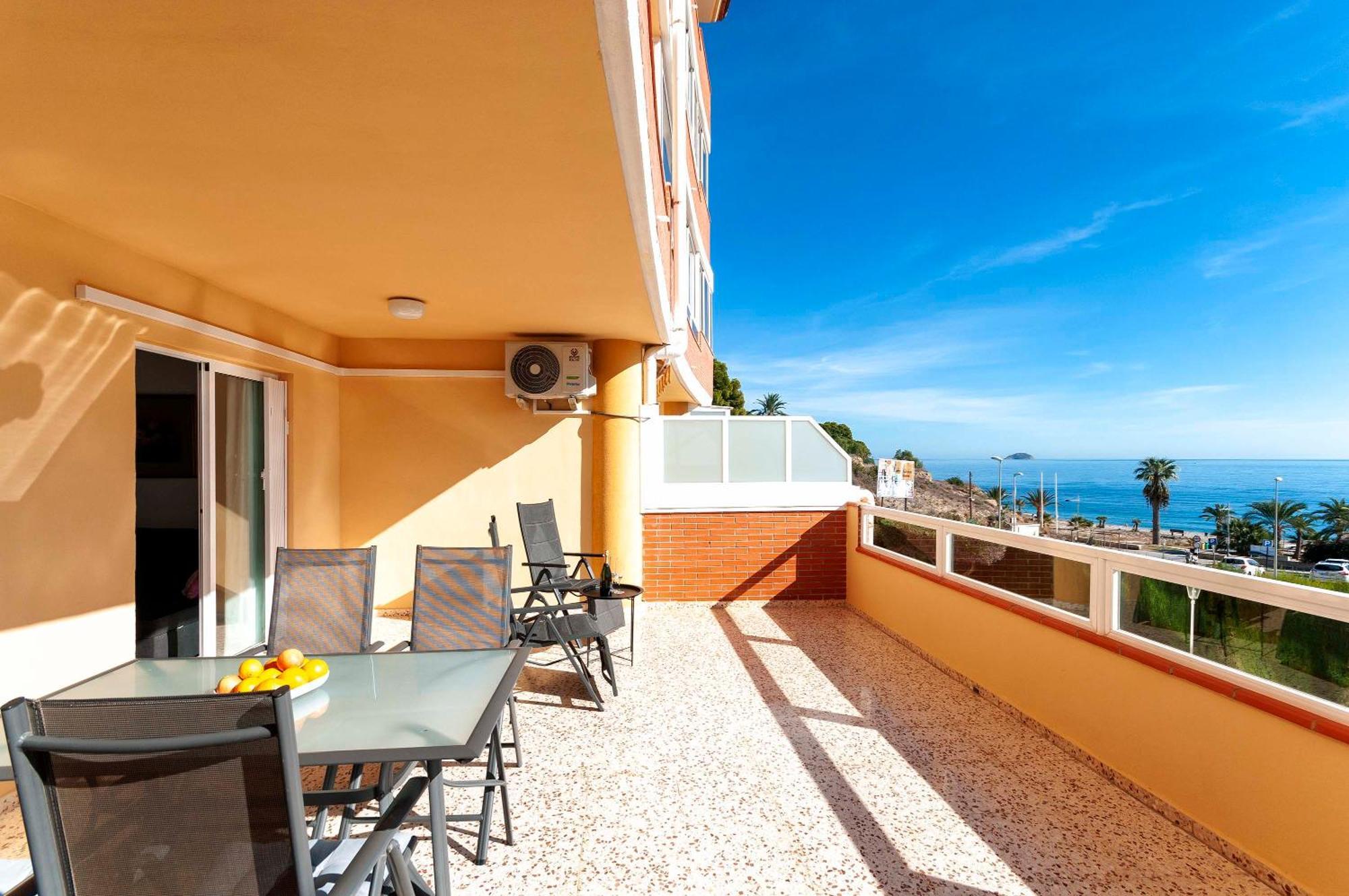 Primera Linea, Gran Terraza, Maravillosas Vistas, Alto Standing Villajoyosa Exterior foto